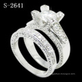 925 Silver Combination Zirconia Ring Jewelry (S-2641. JPG)